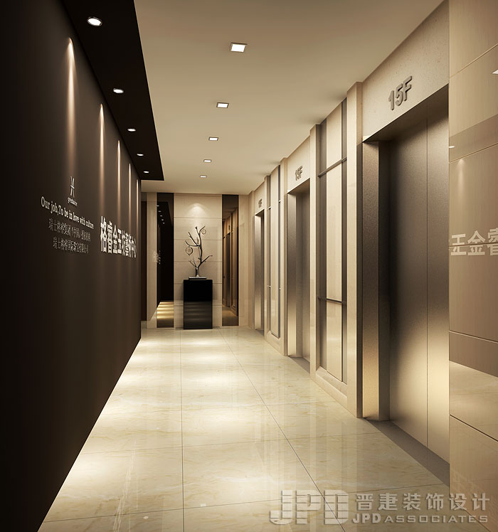 電梯廳效果圖